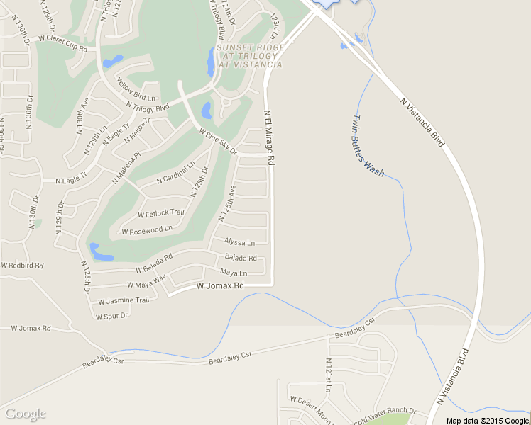 map of restaurants, bars, coffee shops, grocery stores, and more near 7832 West Fetlock Trail in Peoria