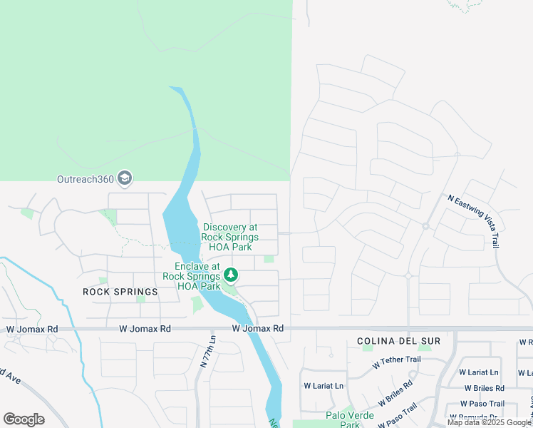 map of restaurants, bars, coffee shops, grocery stores, and more near 7572 West Quail Track Drive in Peoria