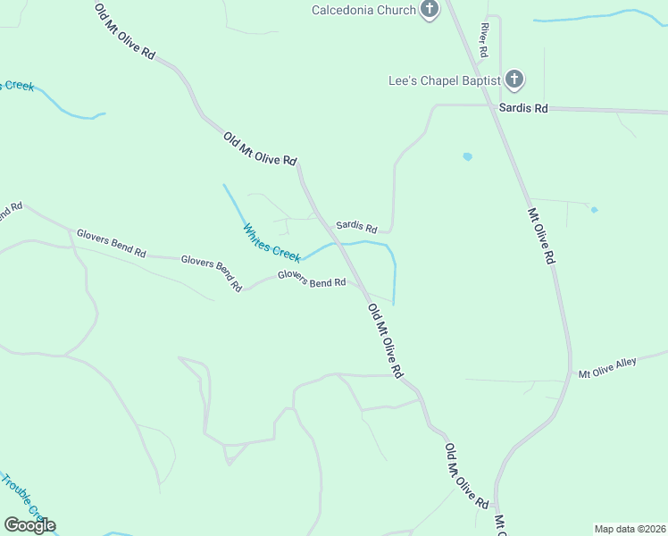 map of restaurants, bars, coffee shops, grocery stores, and more near 1819 Glovers Bend Road in Gardendale