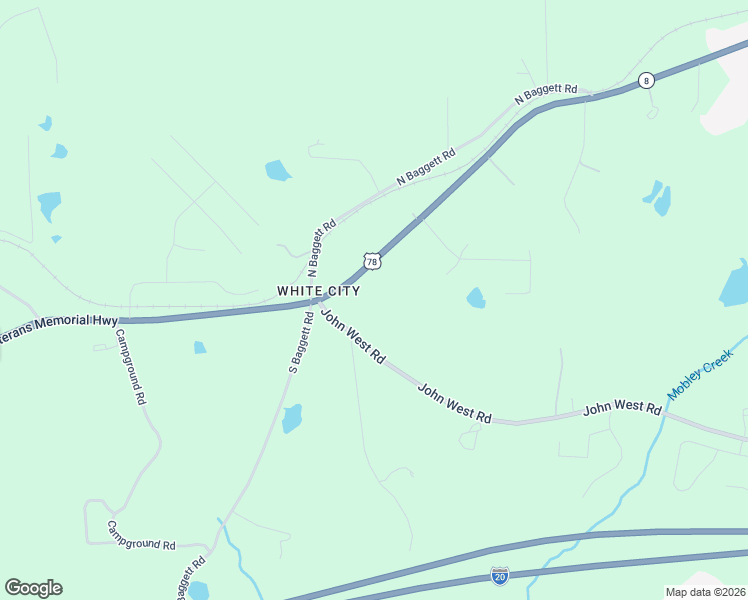 map of restaurants, bars, coffee shops, grocery stores, and more near 6924 John West Road in Douglas County