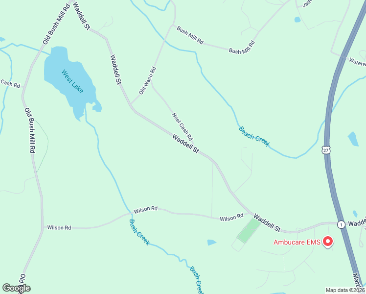 map of restaurants, bars, coffee shops, grocery stores, and more near 1218 Waddell Street in Bremen