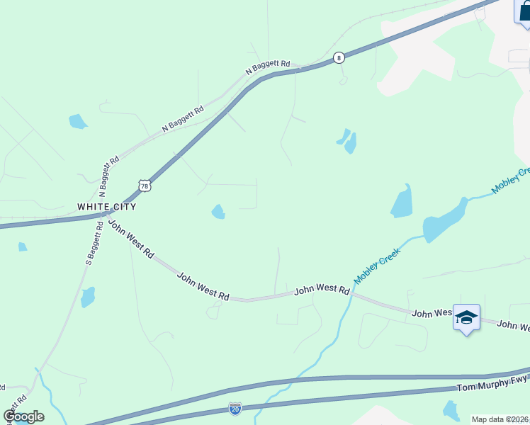 map of restaurants, bars, coffee shops, grocery stores, and more near 6084 Locklear Way in Douglasville