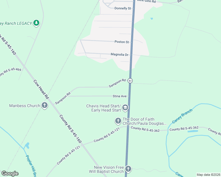 map of restaurants, bars, coffee shops, grocery stores, and more near 72 Stina Avenue in Hemingway