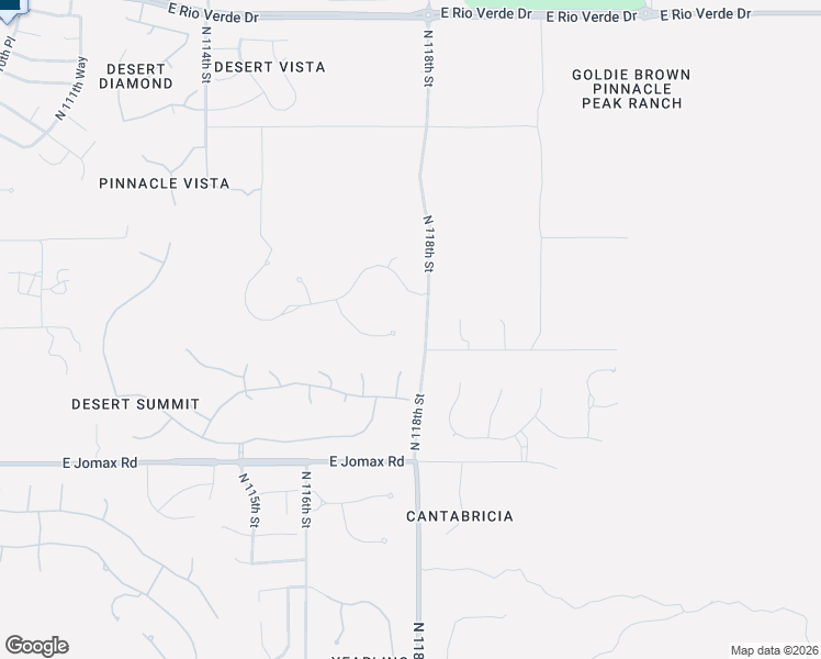 map of restaurants, bars, coffee shops, grocery stores, and more near 26885 North 117th Place in Scottsdale