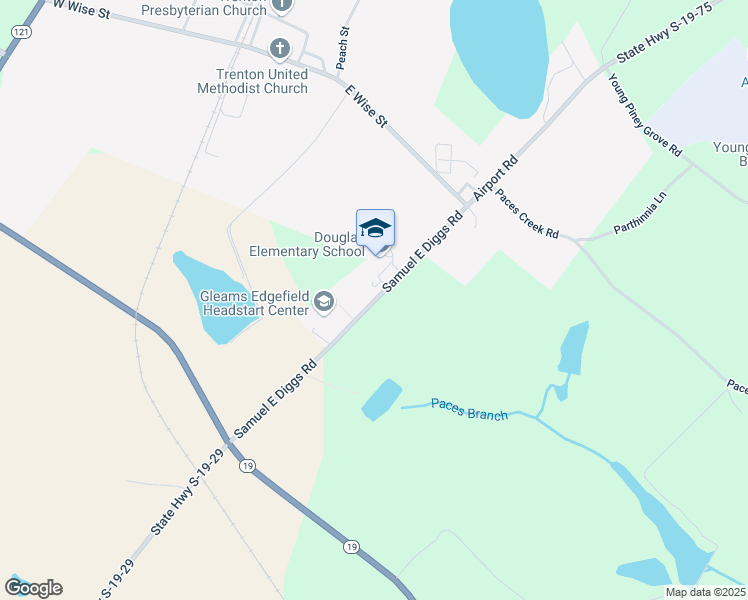 map of restaurants, bars, coffee shops, grocery stores, and more near 215 Samuel E Diggs Road in Trenton