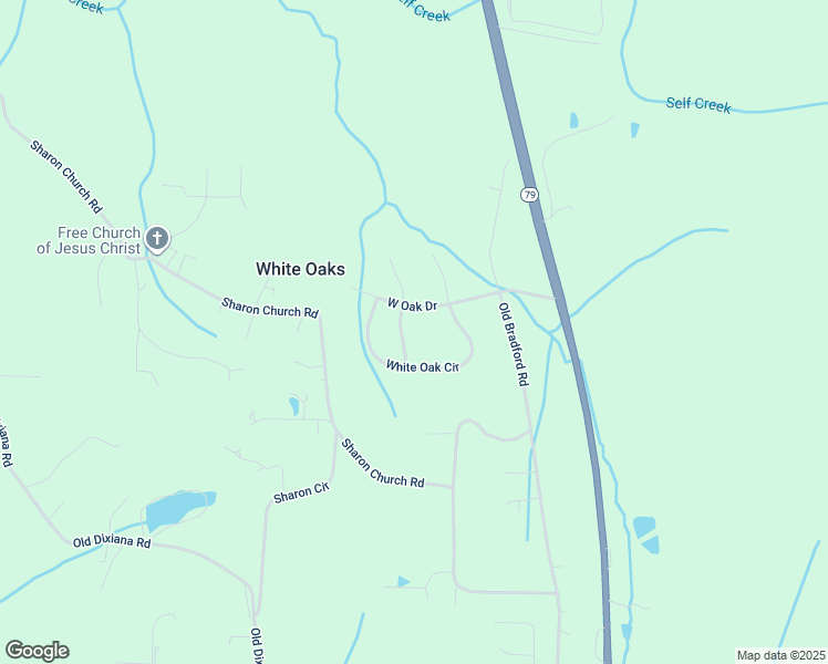 map of restaurants, bars, coffee shops, grocery stores, and more near 4319 West Oak Drive in Pinson