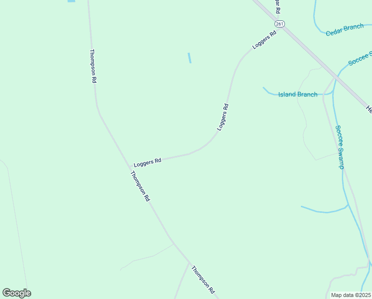 map of restaurants, bars, coffee shops, grocery stores, and more near 344 Loggers Road in Hemingway
