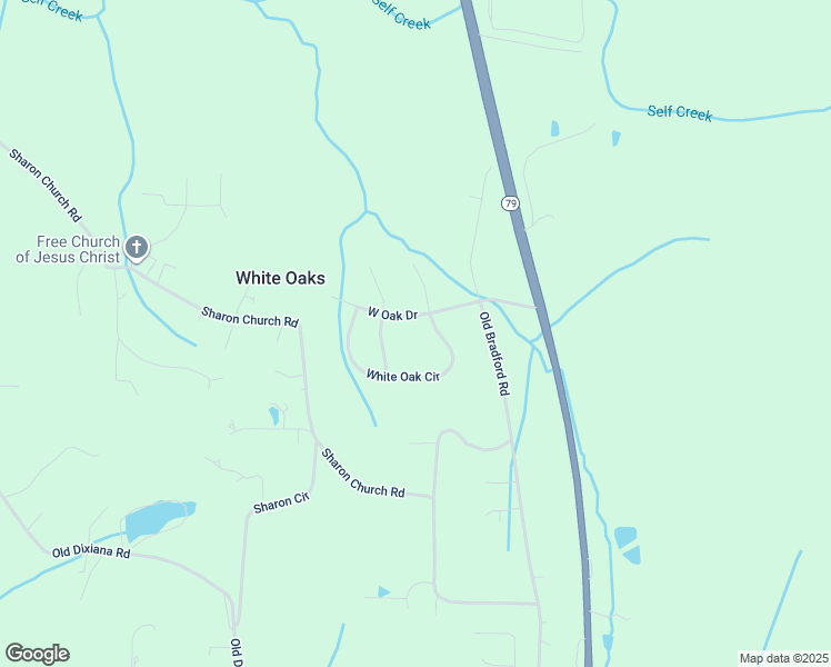 map of restaurants, bars, coffee shops, grocery stores, and more near 4319 West Oak Drive in Pinson