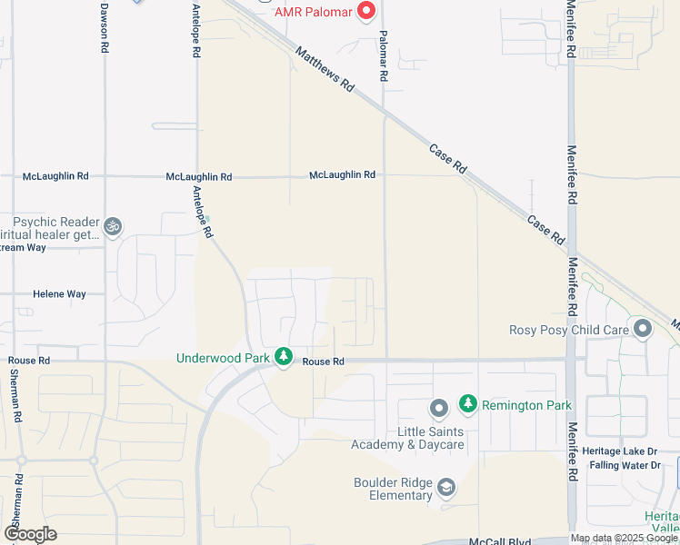 map of restaurants, bars, coffee shops, grocery stores, and more near 28480 Abbey Lane in Menifee