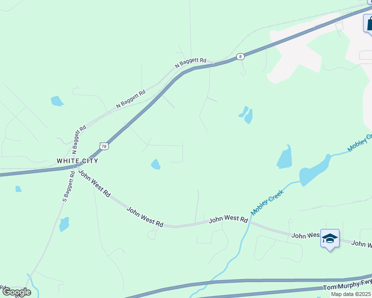 map of restaurants, bars, coffee shops, grocery stores, and more near 6024 Locklear Way in Douglasville