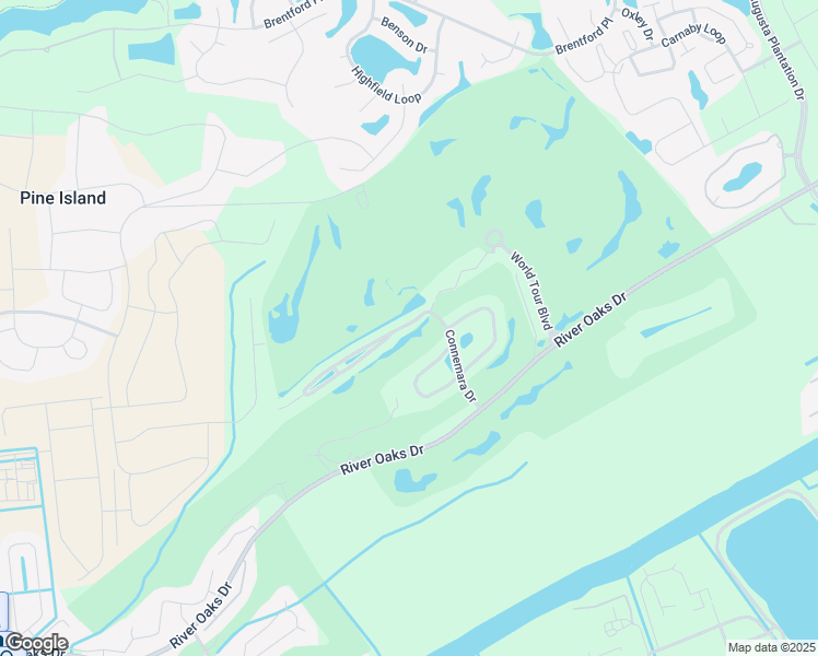 map of restaurants, bars, coffee shops, grocery stores, and more near 201 Connemara Drive in Myrtle Beach