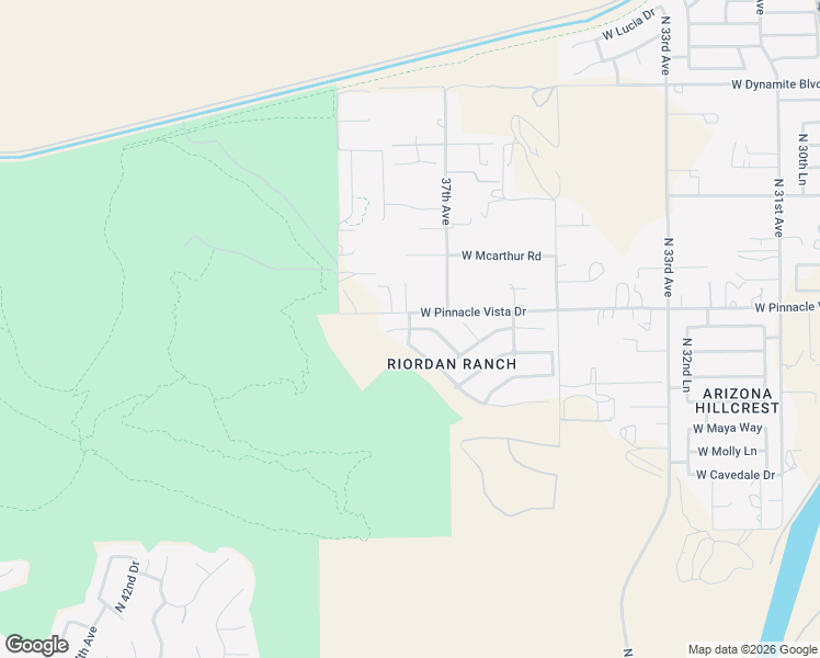 map of restaurants, bars, coffee shops, grocery stores, and more near 3719 West Fetlock Trail in Phoenix
