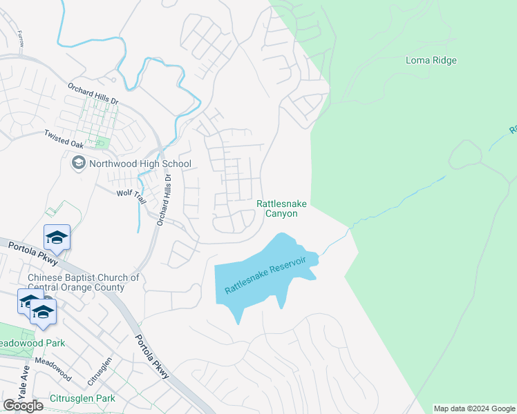 map of restaurants, bars, coffee shops, grocery stores, and more near 101 Summerland in Irvine
