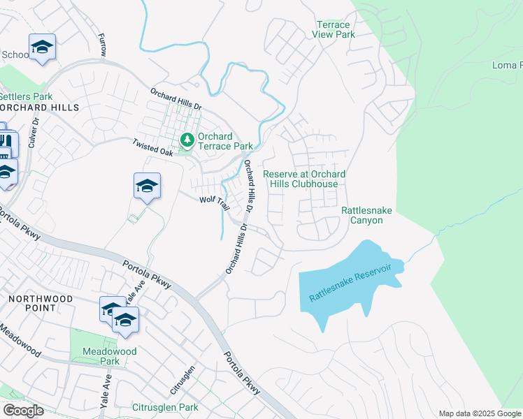 map of restaurants, bars, coffee shops, grocery stores, and more near 199 Oceano in Irvine