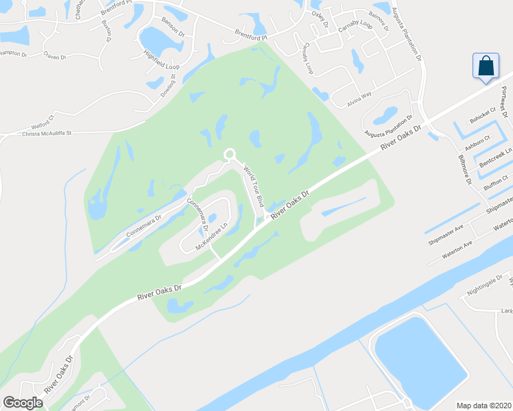 map of restaurants, bars, coffee shops, grocery stores, and more near 1001 World Tour Boulevard in Myrtle Beach