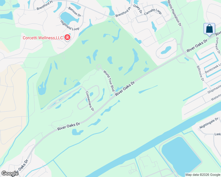 map of restaurants, bars, coffee shops, grocery stores, and more near 1001 World Tour Boulevard in Myrtle Beach
