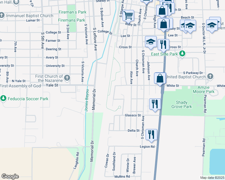 map of restaurants, bars, coffee shops, grocery stores, and more near 118 Turntable Place in Cleveland
