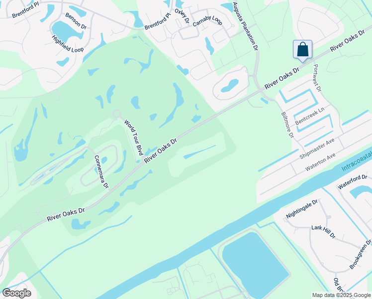 map of restaurants, bars, coffee shops, grocery stores, and more near 1234 River Oaks Drive in Myrtle Beach