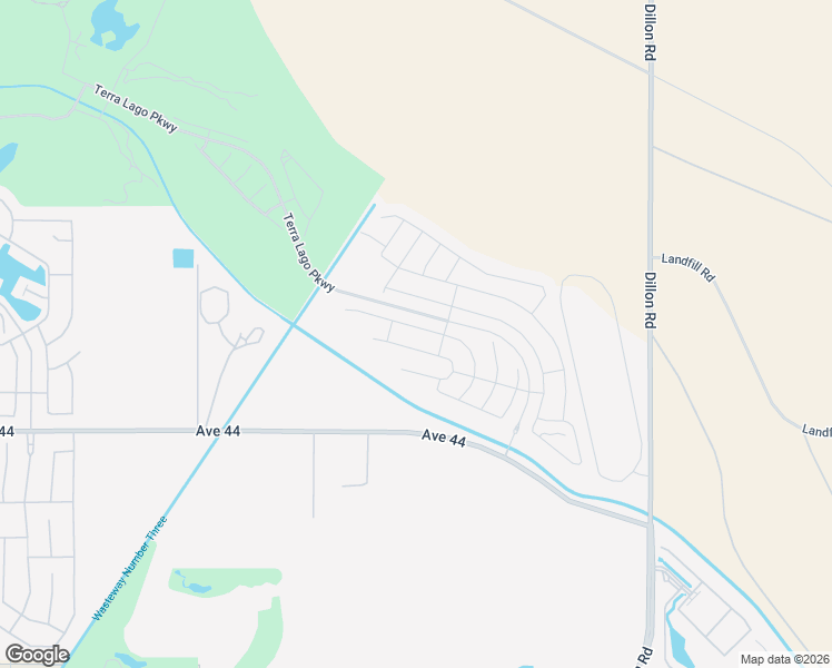 map of restaurants, bars, coffee shops, grocery stores, and more near 85455 Campana Avenue in Indio