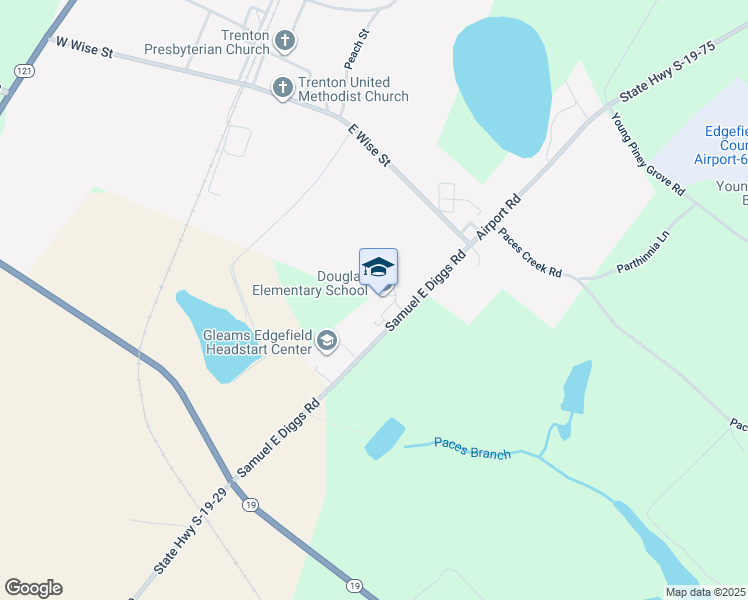 map of restaurants, bars, coffee shops, grocery stores, and more near 215 Samuel E Diggs Road in Trenton