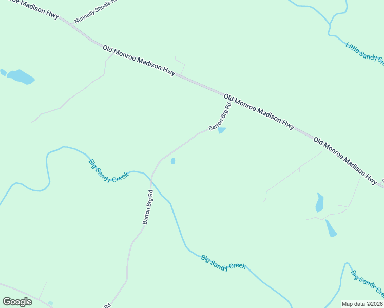 map of restaurants, bars, coffee shops, grocery stores, and more near 1973 Bartons Bridge Road in Monroe