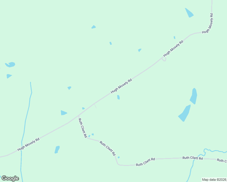 map of restaurants, bars, coffee shops, grocery stores, and more near Hugh Mosely Road in Clay County