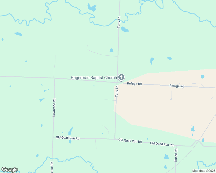 map of restaurants, bars, coffee shops, grocery stores, and more near 4619 Refuge Road in Sherman