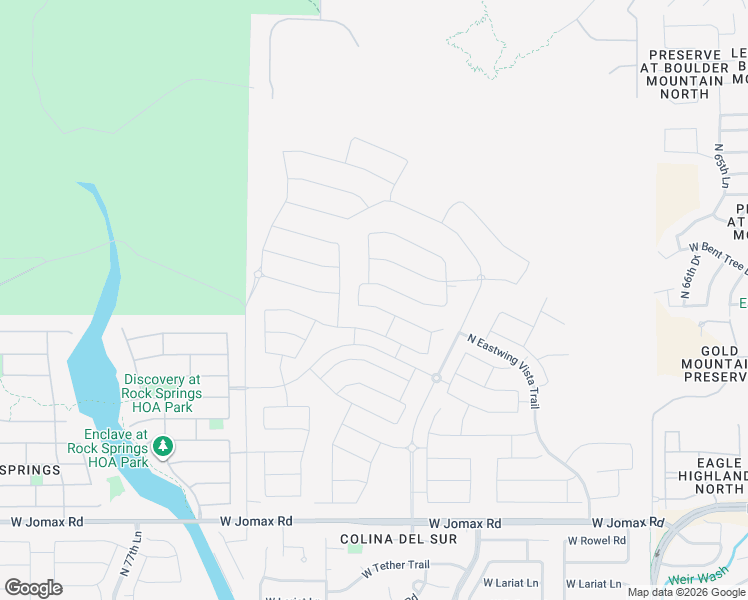 map of restaurants, bars, coffee shops, grocery stores, and more near 7254 West Pinnacle Vista Drive in Peoria