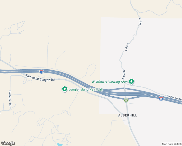 map of restaurants, bars, coffee shops, grocery stores, and more near 14900 Concordia Ranch Rd in Lake Elsinore