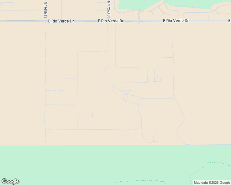 map of restaurants, bars, coffee shops, grocery stores, and more near 27212 North 174th Street in Rio Verde