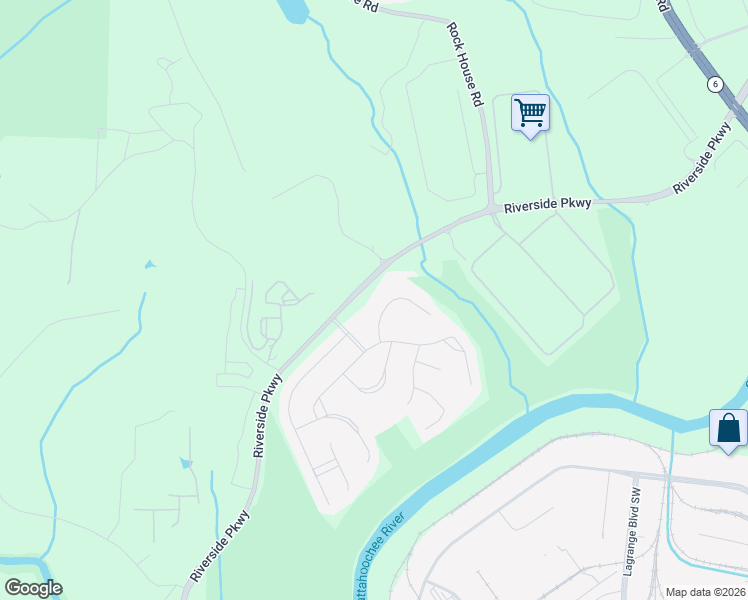 map of restaurants, bars, coffee shops, grocery stores, and more near 9141 Loxford Street in Lithia Springs