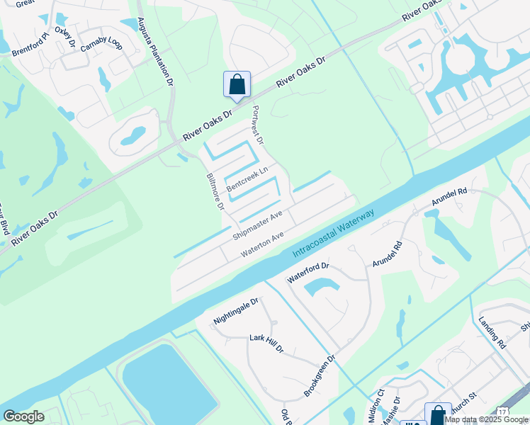 map of restaurants, bars, coffee shops, grocery stores, and more near 967 Shipmaster Avenue in Myrtle Beach