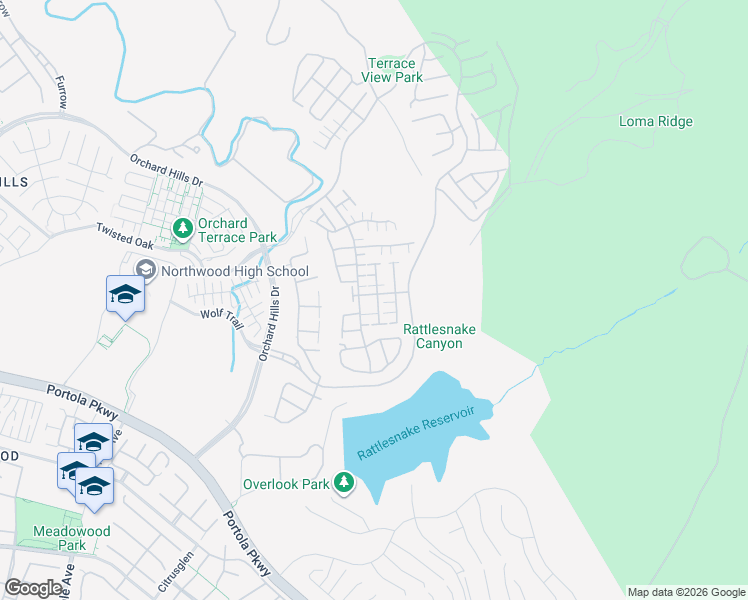 map of restaurants, bars, coffee shops, grocery stores, and more near 123 Dolci in Irvine