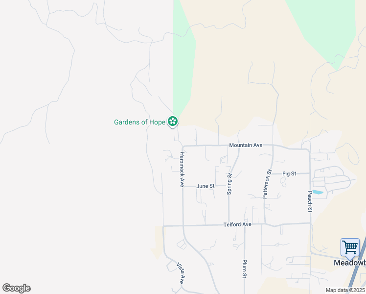 map of restaurants, bars, coffee shops, grocery stores, and more near 26 Mountain Avenue in Perris