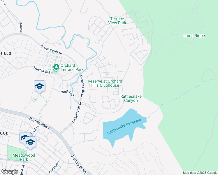 map of restaurants, bars, coffee shops, grocery stores, and more near 166 Villa Ridge in Irvine