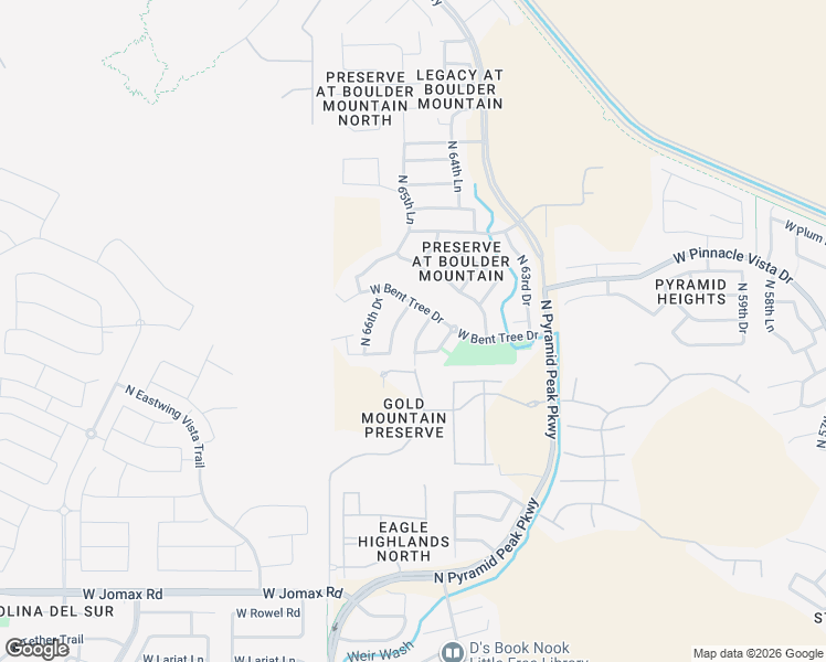 map of restaurants, bars, coffee shops, grocery stores, and more near 27310 N 65th Dr in Phoenix