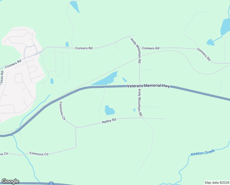 map of restaurants, bars, coffee shops, grocery stores, and more near 8763 Veterans Memorial Highway in Villa Rica