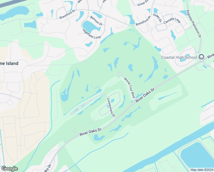 map of restaurants, bars, coffee shops, grocery stores, and more near 108 Cypress Point Court in Myrtle Beach