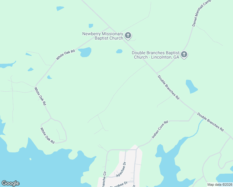 map of restaurants, bars, coffee shops, grocery stores, and more near 1267-1271 Mosley Road in Lincolnton
