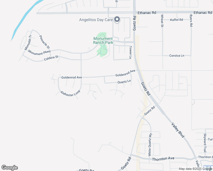 map of restaurants, bars, coffee shops, grocery stores, and more near 131 Quartz Lane in Perris