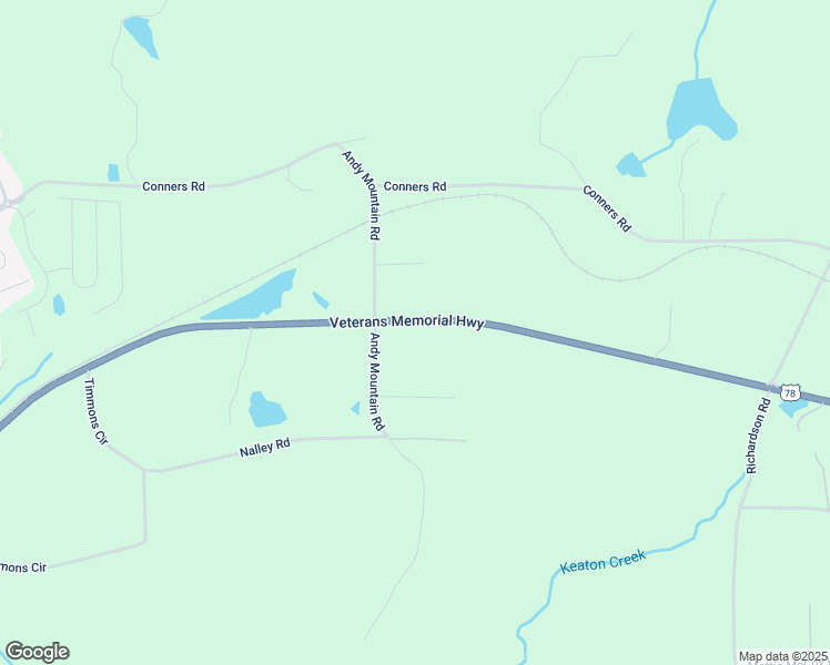 map of restaurants, bars, coffee shops, grocery stores, and more near 14301 Veterans Memorial Highway in Villa Rica