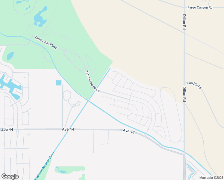 map of restaurants, bars, coffee shops, grocery stores, and more near 85348 Campana Avenue in Indio