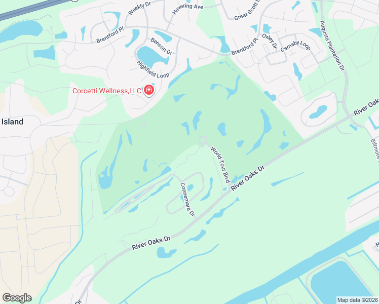 map of restaurants, bars, coffee shops, grocery stores, and more near 100 Cypress Point Court in Myrtle Beach