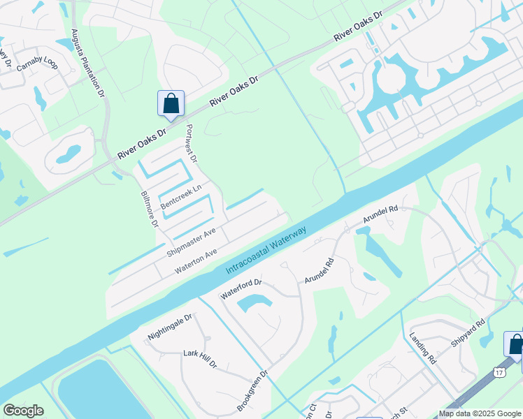 map of restaurants, bars, coffee shops, grocery stores, and more near 998 Shipmaster Avenue in Myrtle Beach