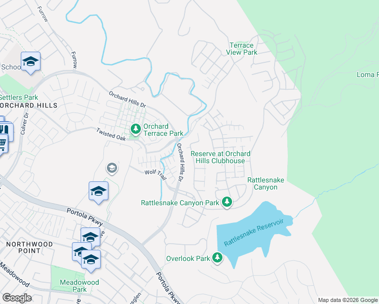 map of restaurants, bars, coffee shops, grocery stores, and more near 120 Oceano in Irvine