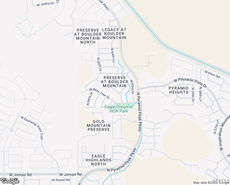 map of restaurants, bars, coffee shops, grocery stores, and more near 6433 West Gambit Trail in Phoenix