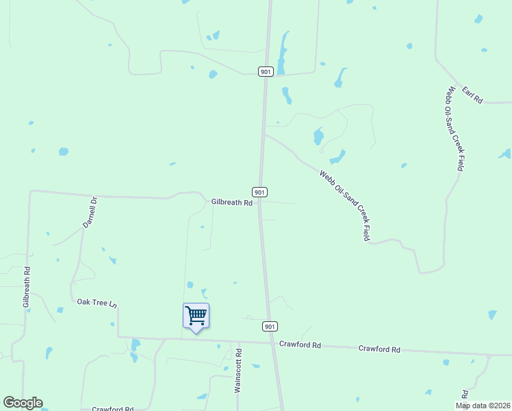 map of restaurants, bars, coffee shops, grocery stores, and more near 687 Gilbreath Road in Sadler