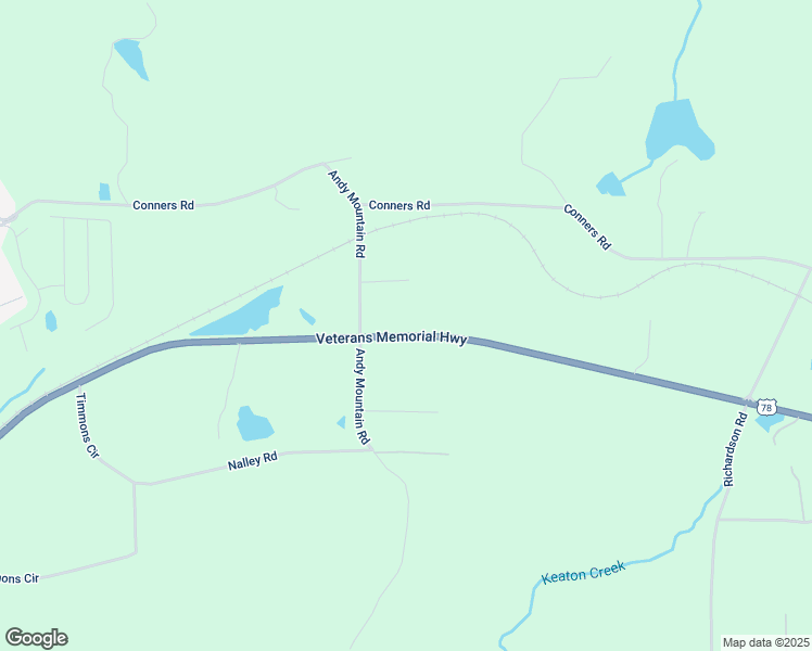 map of restaurants, bars, coffee shops, grocery stores, and more near 8668 U.S. 78 in Villa Rica