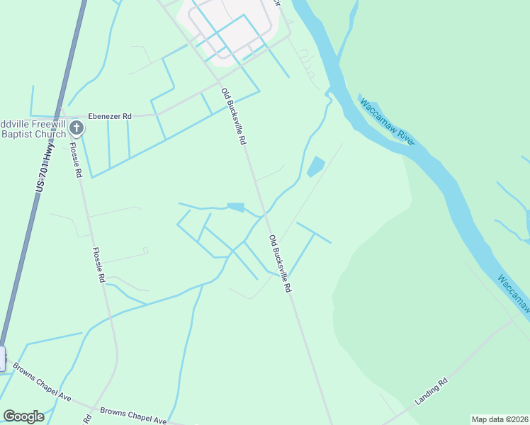 map of restaurants, bars, coffee shops, grocery stores, and more near 6172 Old Bucksville Road in Conway
