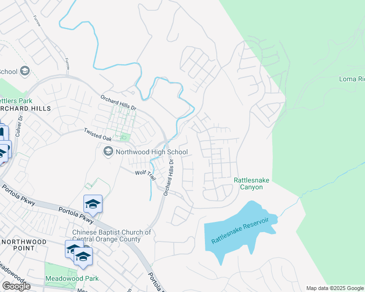 map of restaurants, bars, coffee shops, grocery stores, and more near 120 Oceano in Irvine
